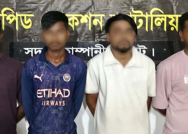সিলেটে অনলাইন জুয়া দমনে র‍্যাবের অভিযান, আটক ৪