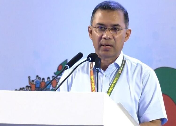 প্রধানমন্ত্রী তারেক রহমান। ছবি: সংগৃহীত