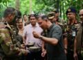 Prime Minister visits Bangladesh Army's summer exercise.