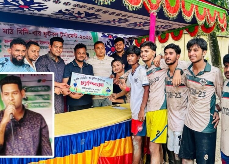 তরুণ সমাজকে মাদক থেকে দূরে রাখতে খেলাধুলার বিকল্প নেই —ফয়সাল খন্দকার