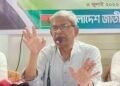 ঠাকুরগাঁও জেলা বিএনপির দলীয় কার্যালয়ে আয়োজিত দলটির এক বর্ধিত সভায় প্রধান অতিথির বক্তব্য দেন বিএনপি মহাসচিব এবং স্থানীয় সরকার, পল্লী উন্নয়ন ও সমবায় মন্ত্রী মির্জা ফখরুল ইসলাম আলমগীর