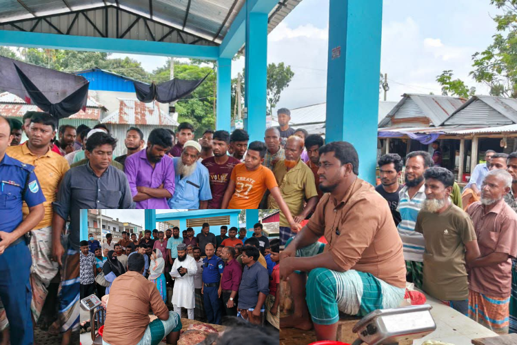 ফুলবাড়ীতে মাংস ব্যবসায়ীর বিরুদ্ধে ভ্রাম্যমাণ আদালতের অভিযান