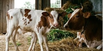 সাতক্ষীরা সদরে ৬ পা নিয়ে গরুর বাছুরের জন্ম