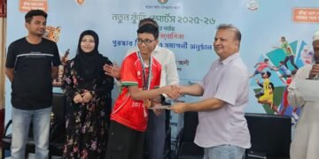 নতুন কুঁড়ি স্পোর্টসের দাবায় চ্যাম্পিয়ন আওসাফ চৌধুরী