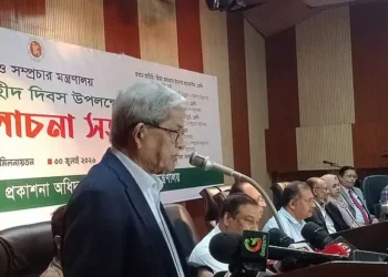 রাষ্ট্র–প্রশাসনে প্রত্যাশিত পরিবর্তন না দেখে হতাশ ফখরুল