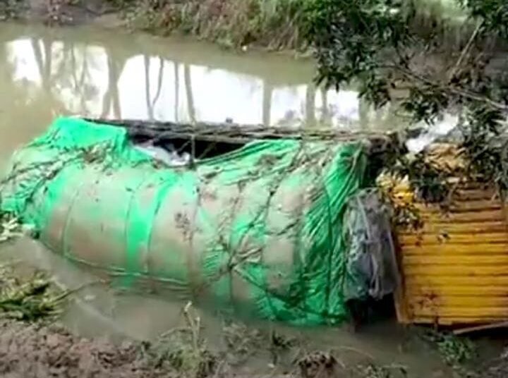 কালুখালীতে ট্রিপল যানের ত্রিমুখী সংঘর্ষে ৩ জন আহত
