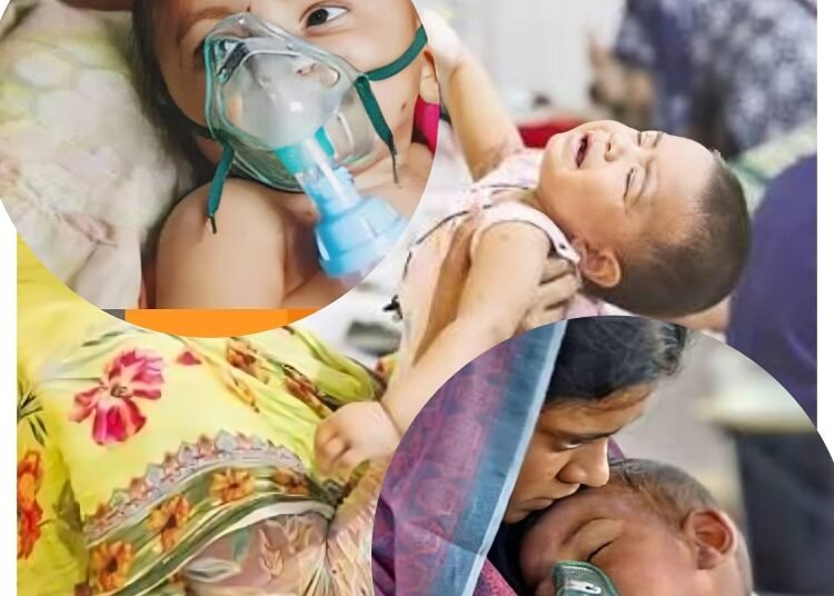 গত ২৪ ঘণ্টায় হাম উপসর্গ নিয়ে আরও ৭ জন শিশুর মৃত্যু