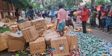 জয়পুরহাটে অর্ধকোটি টাকার অবৈধ যৌন উত্তেজক সিরাপ ধ্বংস