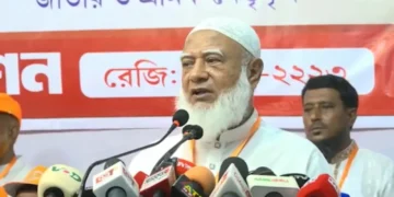 জামায়াতকে নিষিদ্ধের তিন দিনের মাথায় পালাতে বাধ্য হয়েছিল সরকার: জামায়াতের আমির