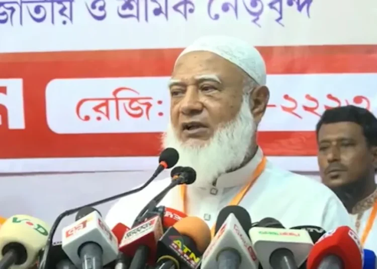 জামায়াতকে নিষিদ্ধের তিন দিনের মাথায় পালাতে বাধ্য হয়েছিল সরকার: জামায়াতের আমির