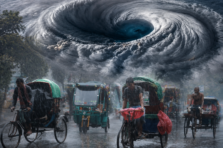 নিম্নচাপের প্রভাবে টানা ৫ দিন বৃষ্টির আভাস