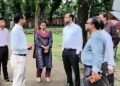বন্যা পরিস্থিতি পরিদর্শনে বিভাগীয় স্বাস্থ্য পরিচালক
