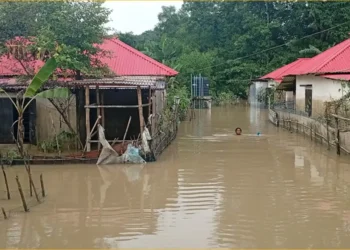 বন্যায় মৌলভীবাজারে ক্ষতিগ্রস্ত প্রায় ৪ হাজার ঘর