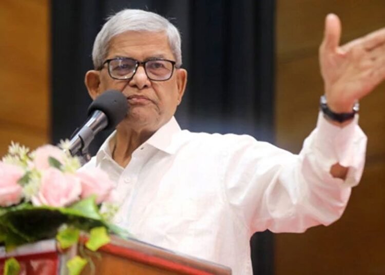 বিএনপি মহাসচিব মির্জা ফখরুল ইসলাম আলমগীর