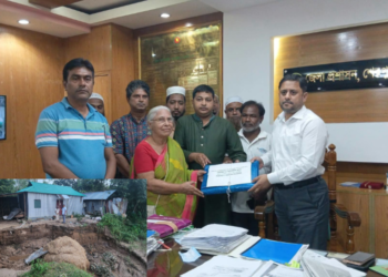 শেরপুরের মহারশি নদী ভাঙনের দুর্ভোগে সমাধানের নেই দৃশ্যমান উদ্যোগ