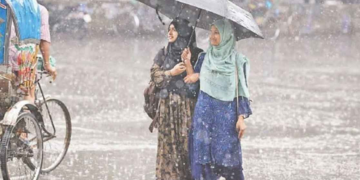সন্ধ্যার মধ্যে ৭ জেলায় বজ্রবৃষ্টির আভাস