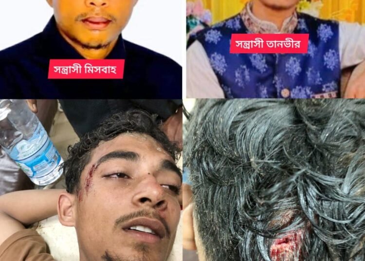 সিলেটের নয়াবাজারে পূর্ব বিরোধের জেরে সন্ত্রাসী হামলা