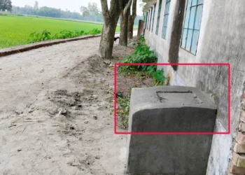 জলঢাকায় এমপির উদ্বোধন করা সড়ক প্রকল্পের নামফলক অপসারণ