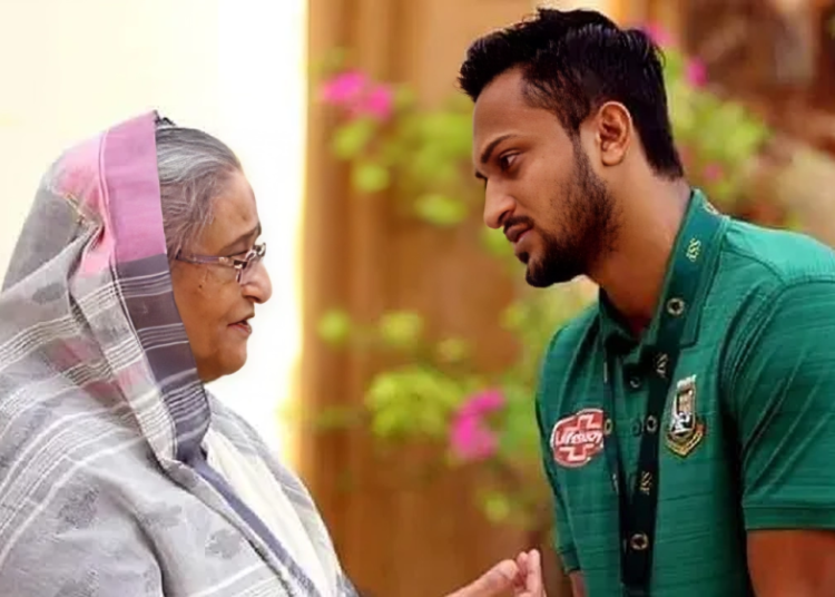 শেখ হাসিনার সঙ্গে সংবাদ সম্মেলনে থাকবেন সাকিব আল হাসান