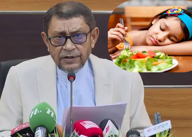 ফাস্টফুডে স্বাস্থ্যঝুঁকি, শিশুকে ঘরে তৈরি সুষম খাবার দেওয়ার আহ্বান স্বাস্থ্যমন্ত্রীর