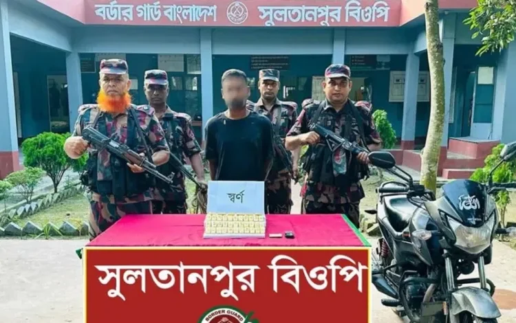 চুয়াডাঙ্গা সীমান্তে ১৩ কোটি টাকার স্বর্ণ উদ্ধার