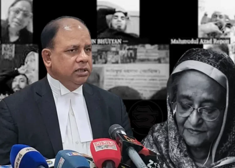 বিদ্বেষমূলক না হলে শেখ হাসিনার বক্তব্য প্রচারে বাধা নেই: চিফ প্রসিকিউটর