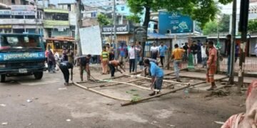 চুয়াডাঙ্গায় ৩০টি অবৈধ স্থাপনা উচ্ছেদ 