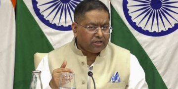 শেখ হাসিনার বক্তব্যের আয়োজনে ভারত সরকারের সংশ্লিষ্টতা নেই রণধীর জয়সোয়াল